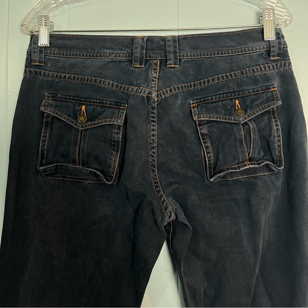 Twill Twentytwo Bootcut Jeans Sz 28X33 Medium Wash Blue Low Rise Y2K 100% Cotton